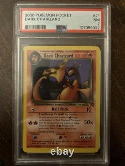 2000 Pokémon Rocket #21 Dracaufeu Obscur
