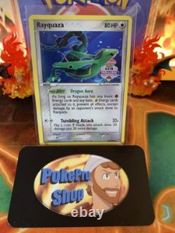2005 Pokémon EX Deoxys Rayquaza 22/107 Défi de Gymnase Qualificateur Mondial NM