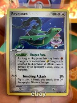 2005 Pokémon EX Deoxys Rayquaza 22/107 Défi de Gymnase Qualificateur Mondial NM