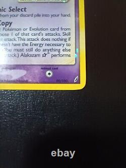 2006 Pokémon EX Crystal Guardians Holo Alakazam #99/100 CGC NM+ Gold Star  
  <br/>  <br/>


  2006 Pokémon EX Gardiens Cristal Holo Alakazam #99/100 CGC NM+ Étoile d'Or