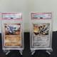 2008 Japonais Psa 9 Lucario Et Psa 9 Riolu 1ère Édition Dlaga Half Deck Séquentiel