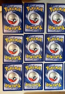 21 cartes Pokémon de première édition Shadowless / Choisi à la main de haute qualité NM ou mieux