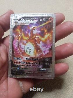 24 Cartes Pokemon Foil Pack Argenté 24 CARTES TCG GX Vmax GX Carte Charizard Rare UK