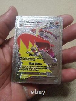 24 Cartes Pokemon Foil Pack Argenté 24 CARTES TCG GX Vmax GX Carte Charizard Rare UK