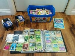 2700 Pokemon Card Enitre Collection Lot Holos Rares Communs Peu Fréquent