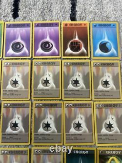 30 Cartes Énergie Pokémon RARES Vintage 1ère Édition Et Énergies Spéciales WOTC