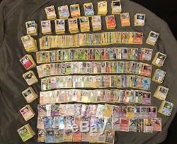 3500+ Lot De Cartes Pokemon. Ex, LVL X, Holo Rares, Rares Etc. Toute La Collection