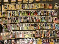 3500+ Lot De Cartes Pokemon. Ex, LVL X, Holo Rares, Rares Etc. Toute La Collection