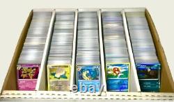 5000 cartes Pokemon HOLO/REVERSE uniquement lot en gros anglais commun/peu commun/rare