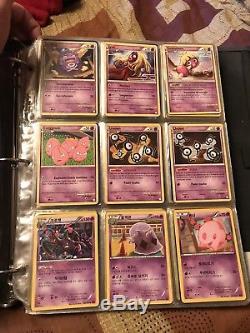 850+ Lot De Cartes Pokémon! État Impeccable! Collection Incroyable Holos + Cartes Rares