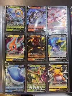 99 Reliure De Lot De La Collection De Cartes Pokemon Vmax, V Full Art Ultra Rare Cards Mint