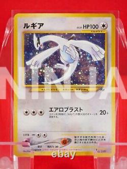 A+ Grade Pokemon Card Lugia No. 249 Holo Rare! Lv. 55 Promo GB Japonais 1148
