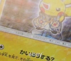 A- Grade Pokemon Card Pretend Boss Pikachu Team Plasma 195/sm-p Holo Rare #k505