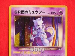 A++ Rang Pokemon Card Gr Rocket's Mewtwo No. 150 Go Promo Holo Rare Japon #k601
