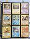 Anciennes Cartes Pokemon Vintage Collection Rare Lot Classeur Holo Wotc Époque 1999 Pikachu