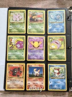 Anciennes cartes Pokémon VINTAGE Collection rare WOTC 1999 Époque & lot moderne CHARIZARD