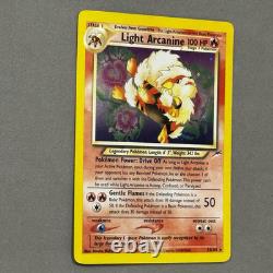 Arcanin Léger 12/105 2002 Destinée Néo Holo Carte Pokémon VTG A+ TOURBILLON DE PIED