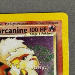 Arcanin Léger 12/105 2002 Destinée Néo Holo Carte Pokémon VTG A+ TOURBILLON DE PIED