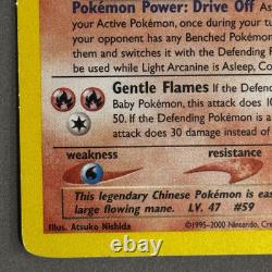 Arcanin Léger 12/105 2002 Destinée Néo Holo Carte Pokémon VTG A+ TOURBILLON DE PIED