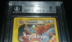 Bgs 9 Mint Charizard 146/144 Skyridge Set Cristal Holo Rare Carte Pokémon