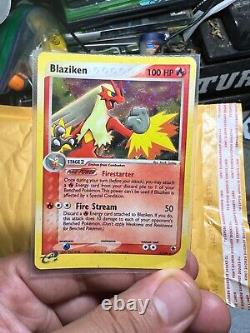 Blaziken 3/109 Carte De Pokémon Rare Holo