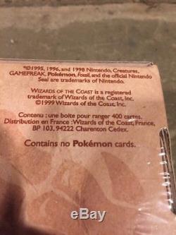 Boîte De Cartes Pokemon Fossil Scellée En Usine 1999 Aerodactyl Art Rare Amazing