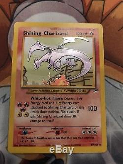 Brillant Charizard 107/105 Neo Destiny Holo Ultra Rare Carte Pokémon Nm / M