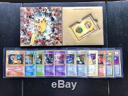 CD Pokemon Japonais 1998 Et Cartes De Promo Venusaur Charizard Holo Bleed Complet