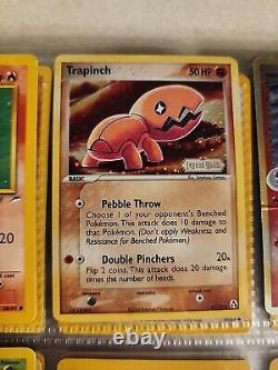 Cartable d'enfance Pokémon Vintage Lot de cartes WoTC Holos Rares Dark Charizard