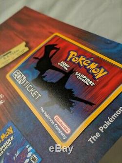 Carte De Lecteur Électronique Gba Ruby Sapphire Pokemon Eon Ticket Nintendo Power 173 Rare Promo