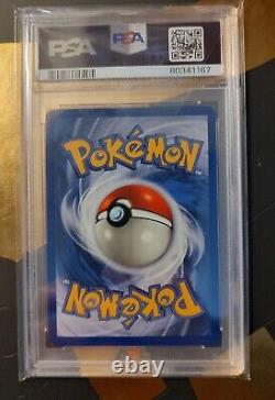 Carte Pokemon 1999 Fossil GENGAR Holo Rare 1ère édition 5/62 PSA 8 Noté