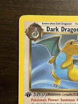 Carte Pokémon 1ère Édition Dark Dragonite Team Rocket 22/82 Non-Holo Rare