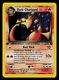 Carte Pokemon 1ère édition Dark Charizard De La Team Rocket 4/82 Holo Rare