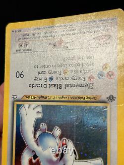 Carte Pokemon 1ère édition Lugia Neo Genesis 9/111 Holo Rare