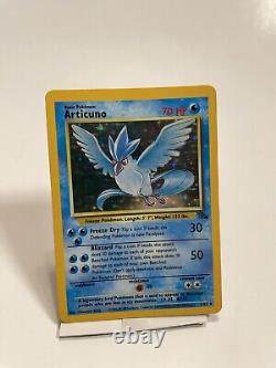 Carte Pokémon Articuno TCG 2/62 HOLO RARE Fossile 1999 WOTC