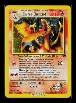 Carte Pokemon Blaine's Charizard Gym Challenge 2/132 Holo Rare