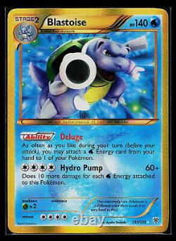 Carte Pokémon Blastoise Tempête Plasma 137/135 Secret Rare