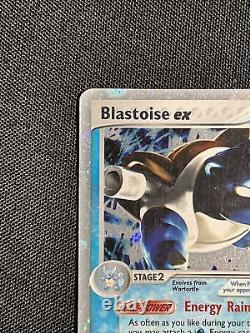 Carte Pokemon Blastoise ex EX FireRed & LeafGreen HOLO 104/112 Ultra Rare PSA MP