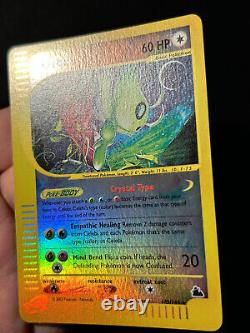 Carte Pokémon Celebi Cristal Ciel Rugissant 145/144 Rare Secrète Reverse Holo