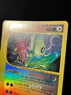 Carte Pokémon Celebi Cristal Ciel Rugissant 145/144 Rare Secrète Reverse Holo