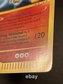 Carte Pokemon Charizard 40/165 Expedition e-Reader Reverse Holo Foil Rare en bon état