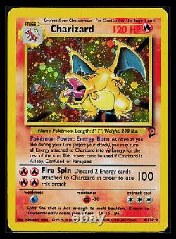 Carte Pokemon Charizard Base Set 2 Holo Rare 4/130