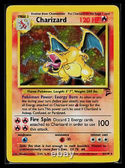 Carte Pokemon Charizard Base Set 2 Holo Rare 4/130