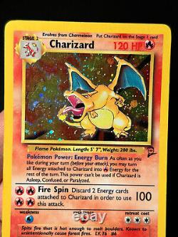 Carte Pokemon Charizard Base Set 2 Holo Rare 4/130