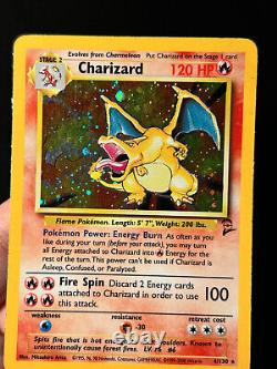 Carte Pokemon Charizard Base Set 2 Holo Rare 4/130