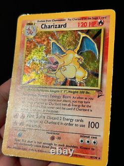 Carte Pokemon Charizard Base Set 2 Holo Rare 4/130