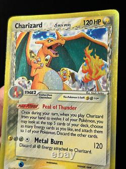 Carte Pokemon Charizard (Espèce Delta) EX Gardiens Cristal 4/100 Holo Rare