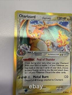 Carte Pokemon Charizard (Espèce Delta) EX Gardiens Cristal 4/100 Rare Holo BE