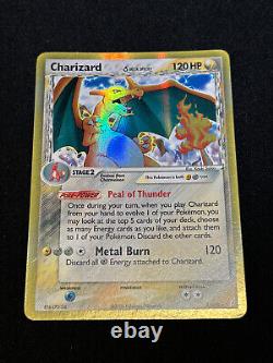 Carte Pokemon Charizard (Espèce Delta) EX Gardiens du Cristal 4/100 Holo Rare