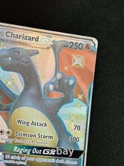 Carte Pokémon Charizard Gx Hidden Fates Shiny Vault Sv49/sv94 Shiny Holo Rare